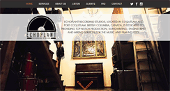 Desktop Screenshot of echoplantsound.com